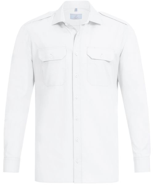 Herren Pilothemd regular fit Langarm | GREIFF Basic 6730