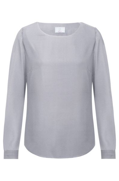 Damen Chiffon Bluse regular fit Langarm | GREIFF Shirts 6573