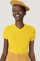 Damen V-Shirt Performance mit V-Ausschnitt - Materialmix Mikralinar - große Farbauswahl | HAKRO 181