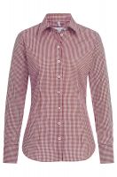 Damen Bluse regular fit Langarm 100% Baumwolle | GREIFF Basic 6521