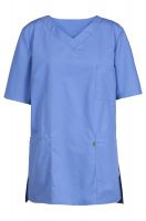 Damen-Schlupfkasack kurzarm mit V-Ausschnitt für Arztpraxis & Pflege | GREIFF Care 5105