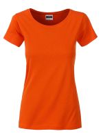 Damen Shirt dark-orange Bio-Baumwolle Tradition Daiber