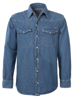 Jeans Hemd für Herren in Blue