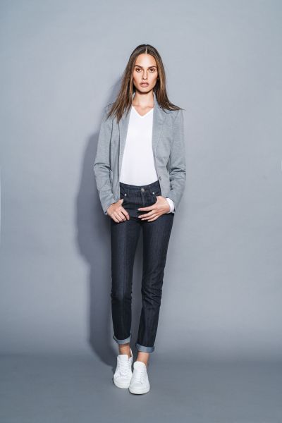 Lässige Damen 5-Pocket Jeans modern fit für Büro oder Freizeit | Daniel Hechter CASUAL 41100