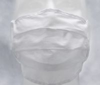 Mund-Nasen-Maske (Mundschutz) mit 4 Schnüren in weiß - waschbar bis 90° | ARDON